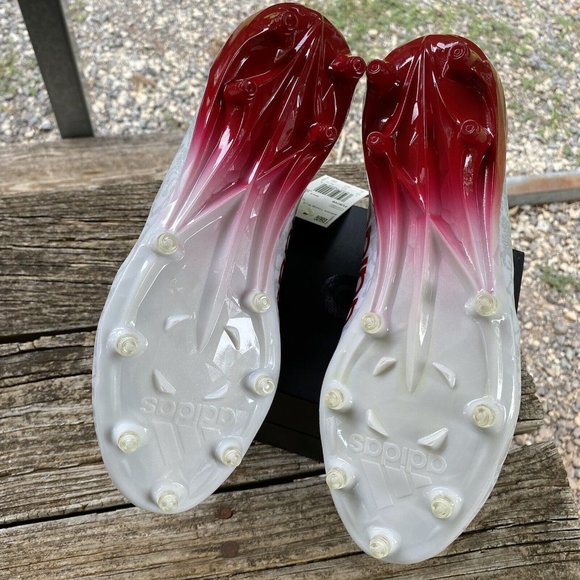 Adidas Adizero Reign Young King Football Cleats FU6708 Floral RED Men's Size 8.5 - Picture 8 of 9